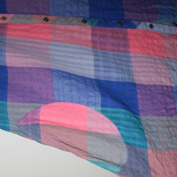 Holding Horses Ronan Plaid Sleeveless Dress HW9720 - Picture 3 of 10